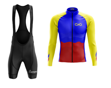 Uniforme Ciclismo Corto con Tirantas - Colombia 22